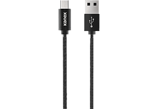 KANEX Kanex Durabraid Micro-USB Cavo - Nero - Cavo di ricarica e sincronizzazione da USB a micro USB, Nero