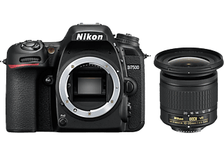 NIKON D7500 + AF-P 10-20VR - Appareil photo reflex Noir