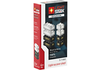 LIGHT STAX Expansion - Leuchtende Bausteine (Schwarz, weiss)