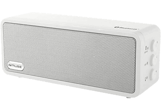 MUSE M-350 - Enceinte Bluetooth (Gris/blanc)