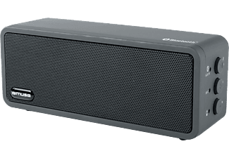 MUSE muse M-350 BT - Altoparlante portable - Bluetooth - Grigio/Nero - Altoparlante Bluetooth (Grigio/nero)