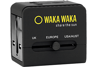 WAKA WAKA WAKA World Charger - Chargeur de voyage (Noir)