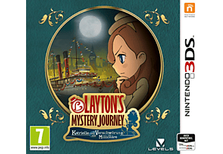 Layton's Mystery Journey: Katrielle und die Verschwörung der Millionäre, 3DS - Deutsche Version [Versione tedesca]