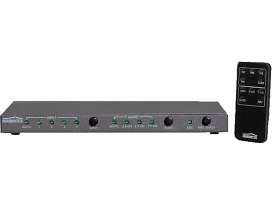 MARMITEK Connect 621 UHD 2 - HDMI-Umschalter (Silber)