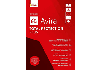 Avira Total Protection Plus 2018 - 3 Geräte - PC - 