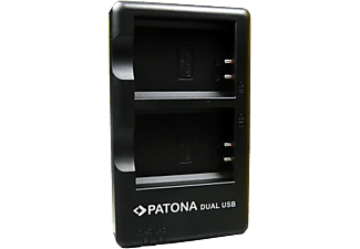 PATONA Canon LP-E10 - Chargeurs doubles (Noir)