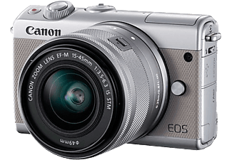 CANON Canon EOS M100 15-45 mm - Fotocamera digitale/Obiettivo - 24 MP - Grigia - Fotocamera compatta 