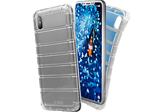 SBS TEIMPACTIPXT - capot de protection (Convient pour le modèle: Apple iPhone X)