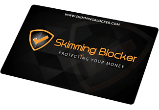 SKIMMING BLOCKER Blocker Protect Your Money - Schützt bis 12 NFC Karten (Schwarz)