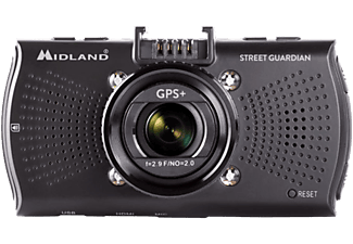 MIDLAND MIDLAND Street Guardian GPS+ - Videocamera auto - Con funzione di scatola nera - Nero - Videocamera auto