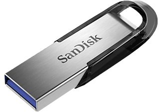 SANDISK Ultra Flair - USB-Stick (256 GB, Silber/Schwarz)