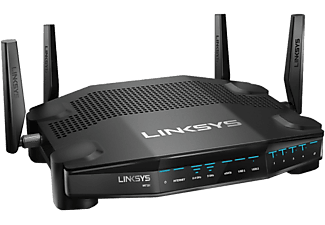 LINKSYS WRT32X AC3200 - Gaming Router mit Killer Prioritization Engine (Schwarz)