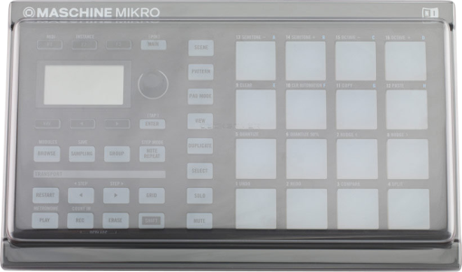 DECKSAVER DS-PC-MIKROMASCHINE - Capot de protection contre la poussière (Transparent)