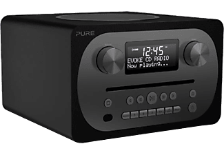 PURE DIGITAL Evoke C-D4 - Digitalradio (DAB+, FM, Schwarz)