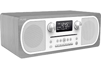 PURE DIGITAL Evoke C-D6 - Digitalradio (DAB+, FM, Grau)