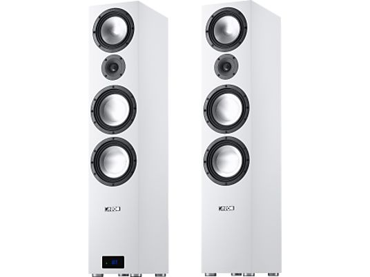 CANTON GLE 496.2 ACTIVE BT - Paire d'enceintes colonnes (Blanc)