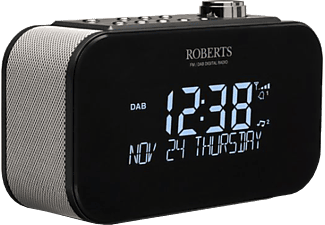 ROBERTS Ortus 2 - Radiowecker (DAB+, FM, Schwarz)