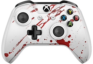 EPIC SKIN Epic Skin Xbox One S Controller Skin - "Zombie Blood" - Rosso/Bianco - epidermide (Rosso/Bianco)