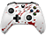 EPIC SKIN Epic Skin Xbox One S Controller Skin - "Zombie Blood" - Rosso/Bianco - epidermide (Rosso/Bianco)