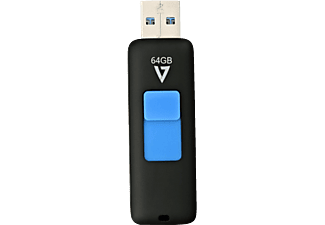 VIDEOSEVEN VIDEOSEVEN USB 3.0 Scheda di memoria - 64 GB - Nero - Chiavetta USB 