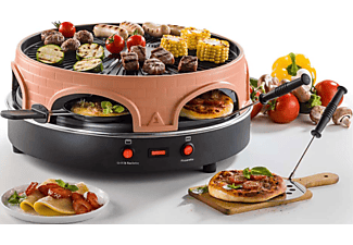 KOENIG 4 in 1 Pizza/Raclette-Grill by Zimmerli Design - Raclette (Noir)