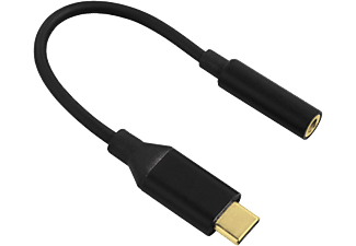 HAMA hama Adattatore USB-C - Per jack da 3.5 mm - Nero - 