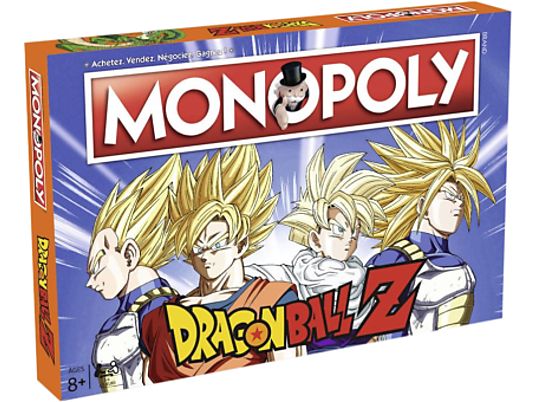 WINNING MOVES Monopoly Dragon Ball Z (langue française) - Jeu de plateau