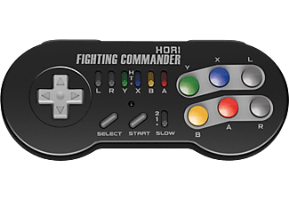 HORI SNES Wireless Fighting Commander -  (Noir)