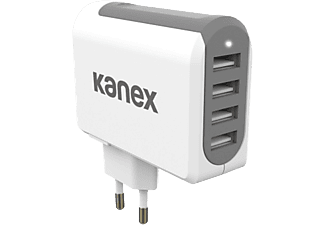 KANEX 4-Port USB Wall Charger - Bloc d'alimentation universel ()