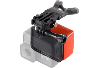 GOPRO Fixation de bouche avec Floaty -  (Noir/Rouge)