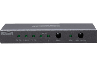 MARMITEK MARMITEK Connect AE24 UHD 2.0 - HDMI extractor - Nero - Estrattore HDMI (Nero)