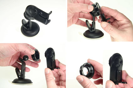 BRODIT 533067 - Aktiv Halterung (Schwarz)