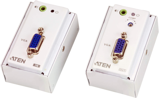 ATEN VE157 - VGA/Audio Cat 5 Extender (Weiss)