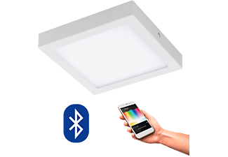 EGLO EGLO 96673 FUEVA CONNECT, Bluetooth LED-Plafoniera RGBW, bianco - Plafoniera sporgente (Bianco)