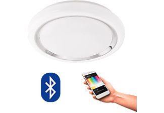 EGLO EGLO 96686 CAPASSO CONNECT, Bluetooth LED-Plafoniera RGBW, bianco - Plafoniera / luce parete (Bianco/Cromo)