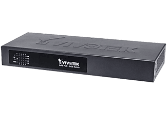 VIVOTEK VIVOTEK AW-GET-100A-120 PoE Switch - 8 x GE POE - Noir - 8 Porte Gigabit Ethernet (Nero)