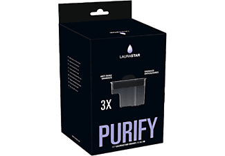 LAURASTAR Cartuccia anticalcare per filtrare l'acqua - confezione da 3 - Filtri anticalcare (Nero)