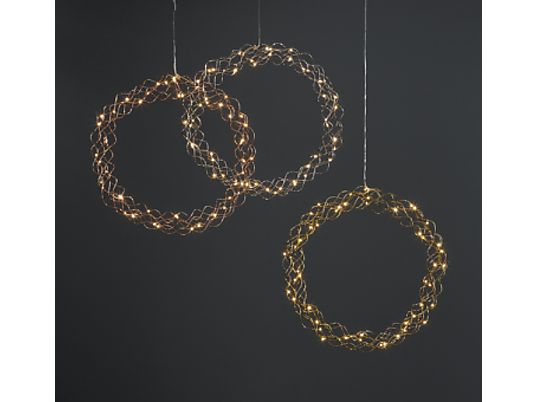 STAR TRADING 690-97 CURLY WREATH - LED Weihnachtsbeleuchtung