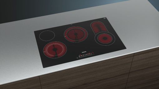 SIEMENS ET801FCP1C - Elektrokochfeld (Schwarz)