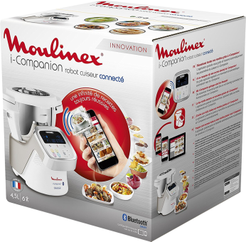 MOULINEX I-Companion - Robot culinaire multi-fonctions (Blanc)