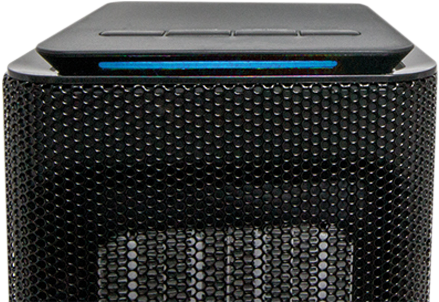 SONNENKOENIG NIZZA - Keramikheizlüfter (Schwarz)