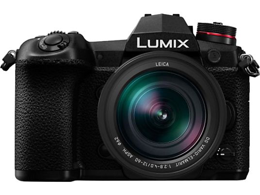 PANASONIC LUMIX DC-G9 + LEICA DG Vario-Elmarit 22251 - Fotocamera Nero