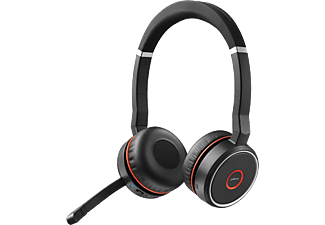 JABRA Evolve 75 - Office Headset (Kabellos, Binaural, On-ear, Schwarz)