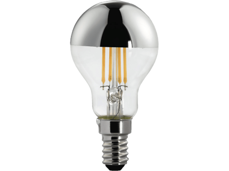 Xavax 112577 LED-Filament, E14, 400lm ersetzt 35W, Tropfenlampe, Warmweiß
