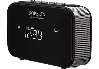 ROBERTS Ortus 1 - Radiowecker (DAB+, FM, Schwarz)