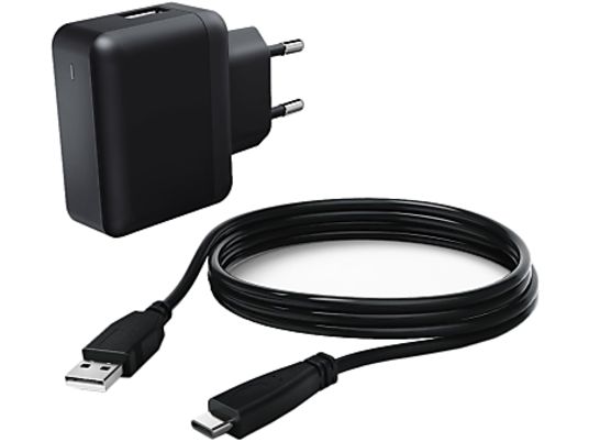 HAMA Bloc secteur pour voiture avec câble USB-C -  (Noir)