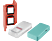HAMA Game-Case - Nintendo Switch Spielehülle (Blau, rot, transparent)