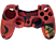 HAMA hama Set d'accessoires 7 en 1 "Undead" - Pour le Dualshock 4 Controller PS4 / Slim / Pro - Rouge -  (Rosso)