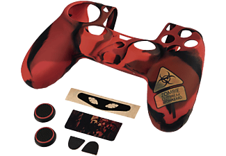 HAMA hama Set d'accessoires 7 en 1 "Undead" - Pour le Dualshock 4 Controller PS4 / Slim / Pro - Rouge -  (Rosso)