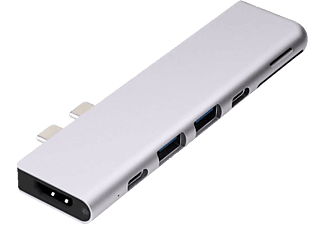 MINIX NEO USB-C Dual-Head Multiport Adapter - , Space Grau